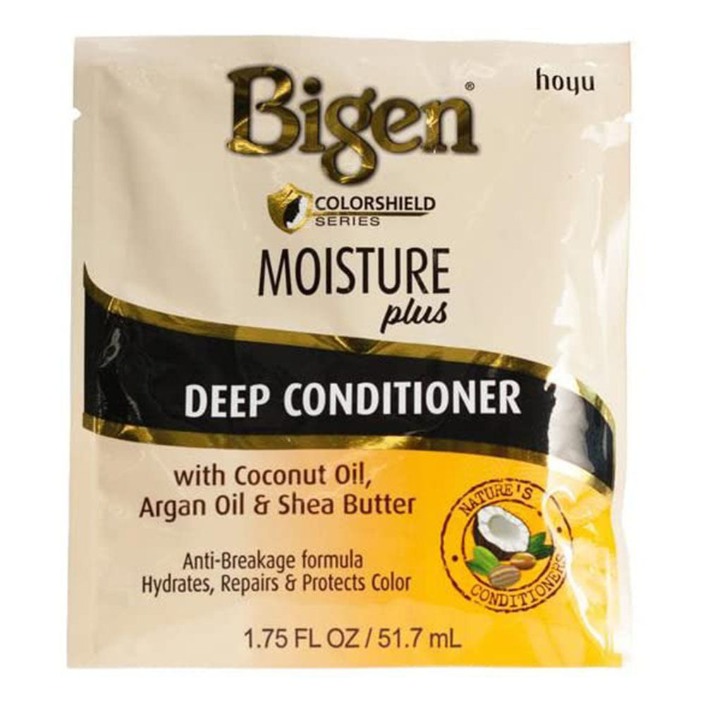 Bigen Moisture Plus Deep Conditioner With Coconut Oil 1.75Oz (51.7Ml)